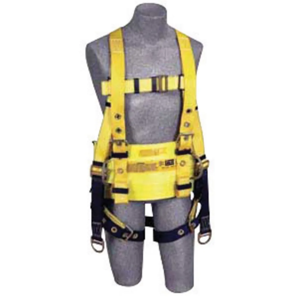 3M DBI-SALA 2X Delta II Derrick Style Harness With Back And Lifting D-Rings, Tongue Buckle Legs And Straps For Connection To 1000554 Derrick Belt