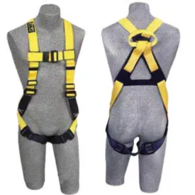 3M DBI-SALASmall Delta II No-Tangle Full Body/Vest Style Harness With Back Web Loop, Pass-Thru Leg Strap Buckle And Non-Conductive/Non-Spark Hardware