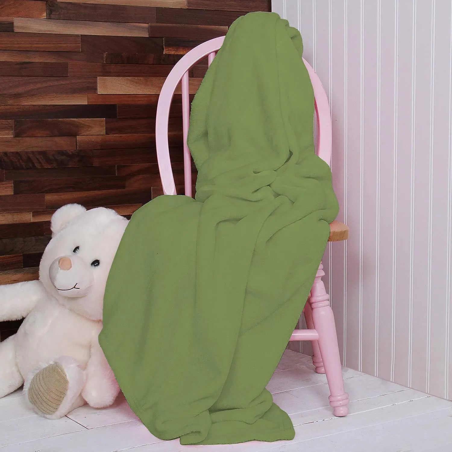 50x60 Throw Blankets, Ultra Soft Hypoallergenic Fleece Throw Blanket for Livingroom, Couch, Chair, Bed