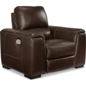 Alessandro Power Recliner - Walnut