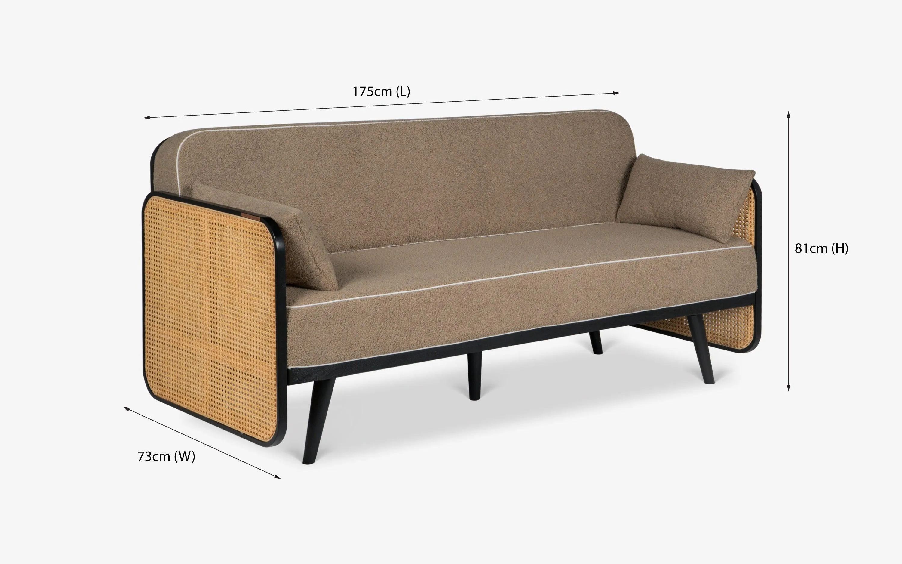 Andaman Havelock 3 Seater Sofa | Furniture for Home Decor