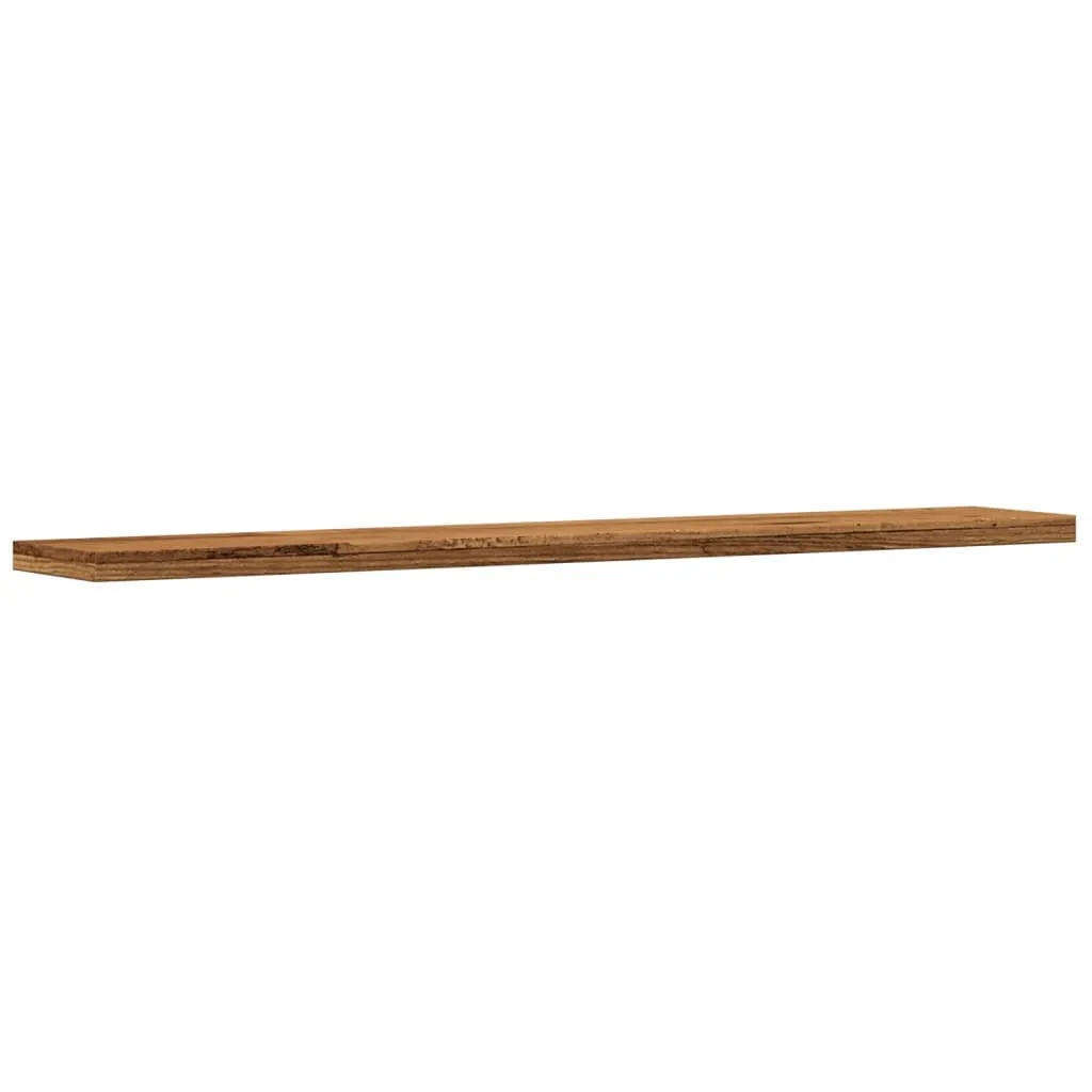 Bookshelf Boards 4 pcs Old Wood 60x10x1.5 cm Engineered Wood