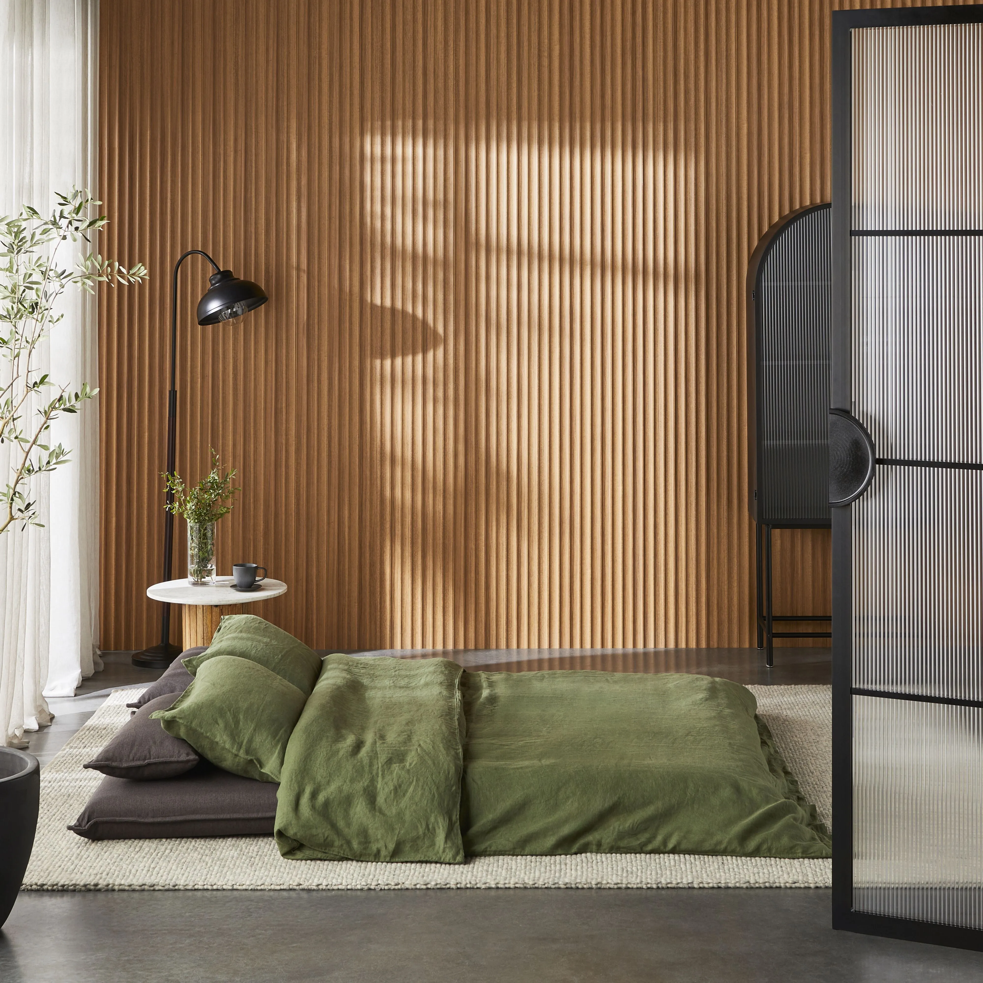 Bribie Double Sofa Bed Charcoal Grey