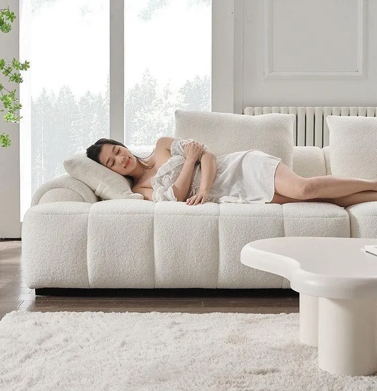 Camila Performance Boucle Sectional Sofa