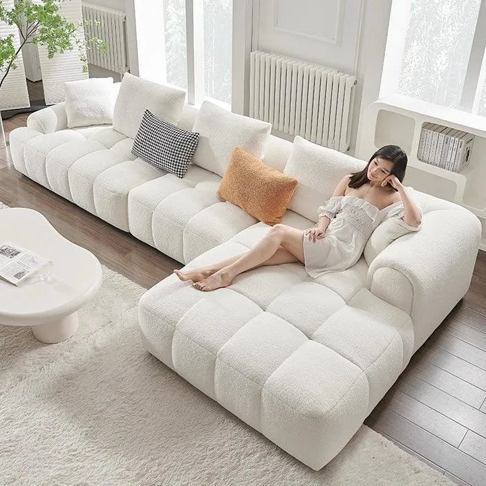 Camila Performance Boucle Sectional Sofa