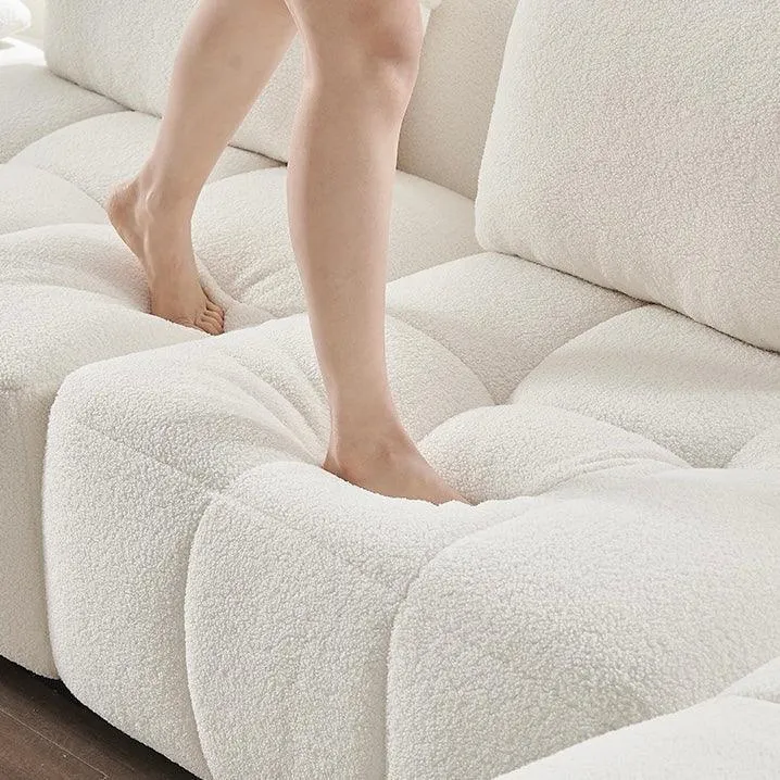 Camila Performance Boucle Sectional Sofa