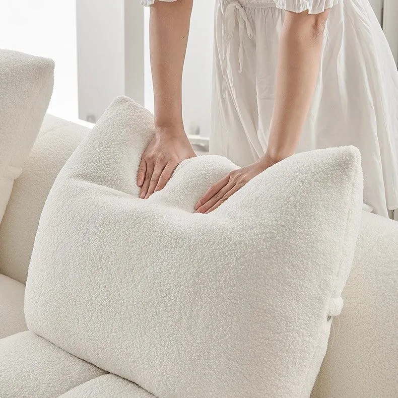 Camila Performance Boucle Sectional Sofa