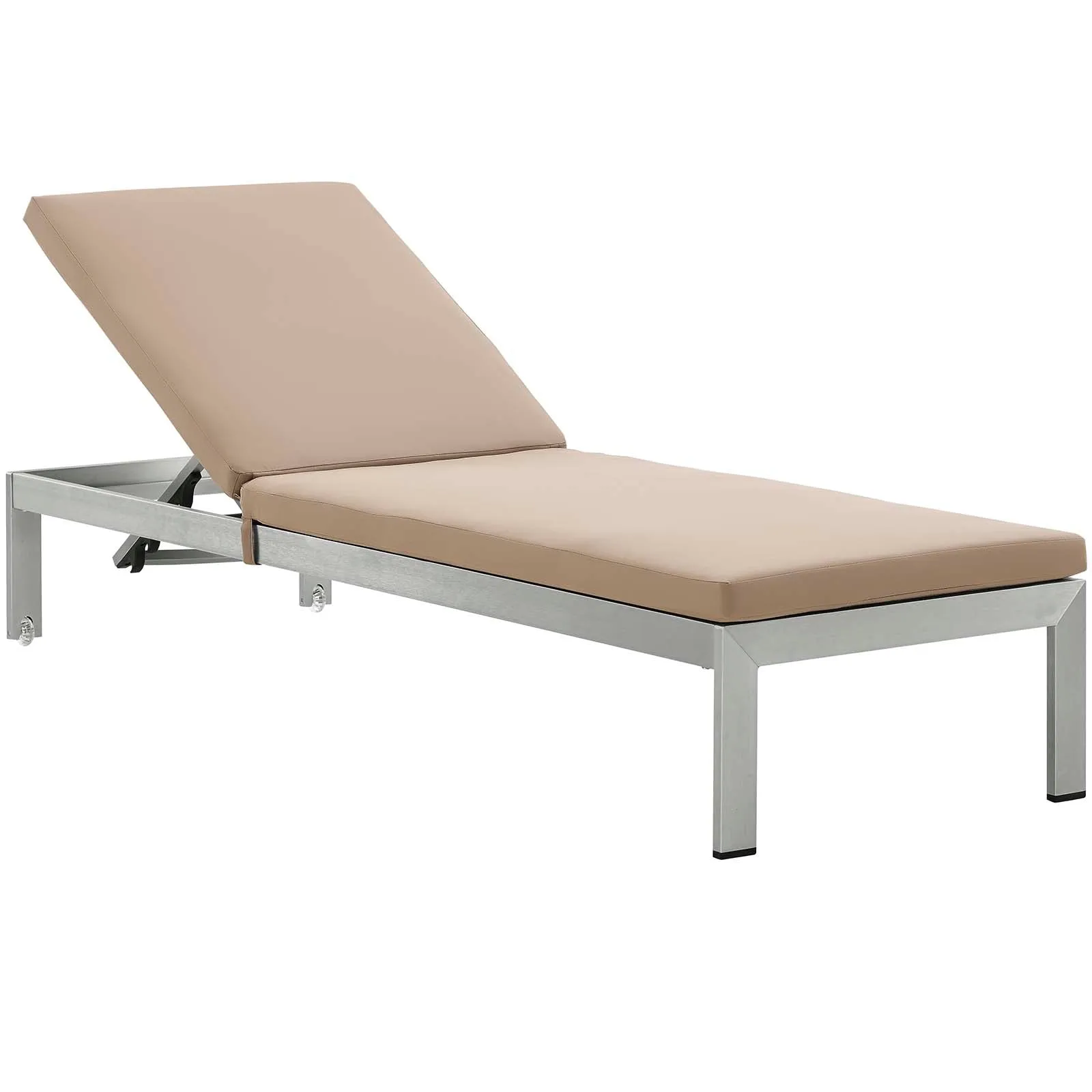 Coast Chaise with Cushions Outdoor Patio Aluminum Set of 4