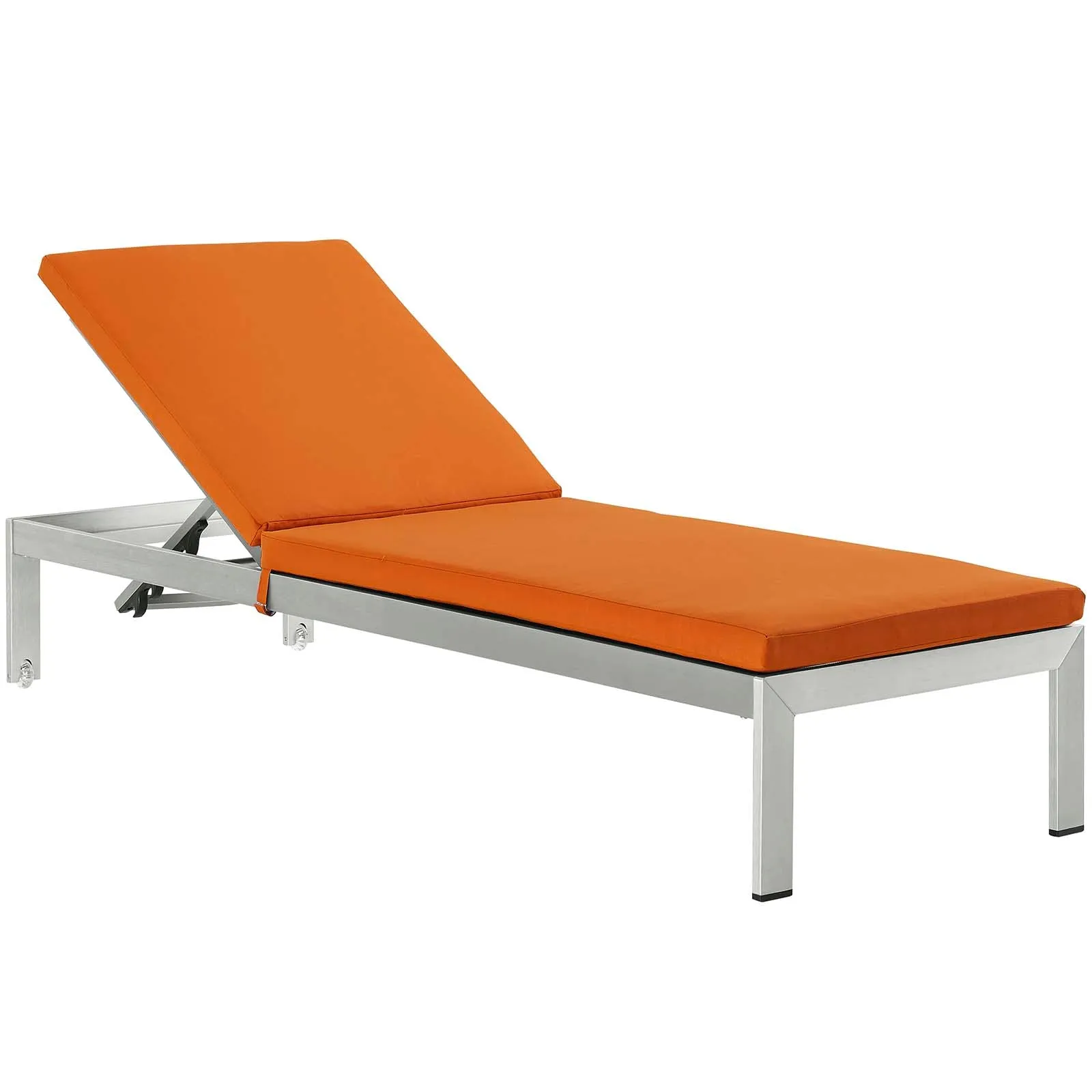 Coast Chaise with Cushions Outdoor Patio Aluminum Set of 4