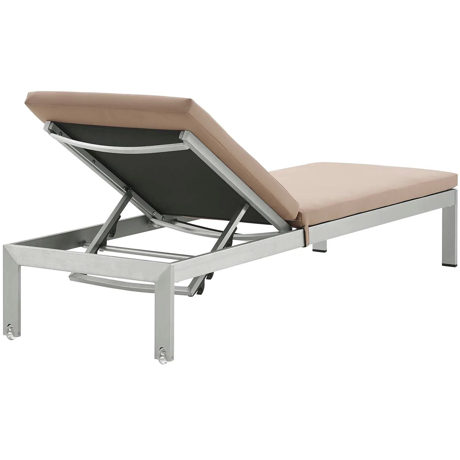Coast Chaise with Cushions Outdoor Patio Aluminum Set of 4