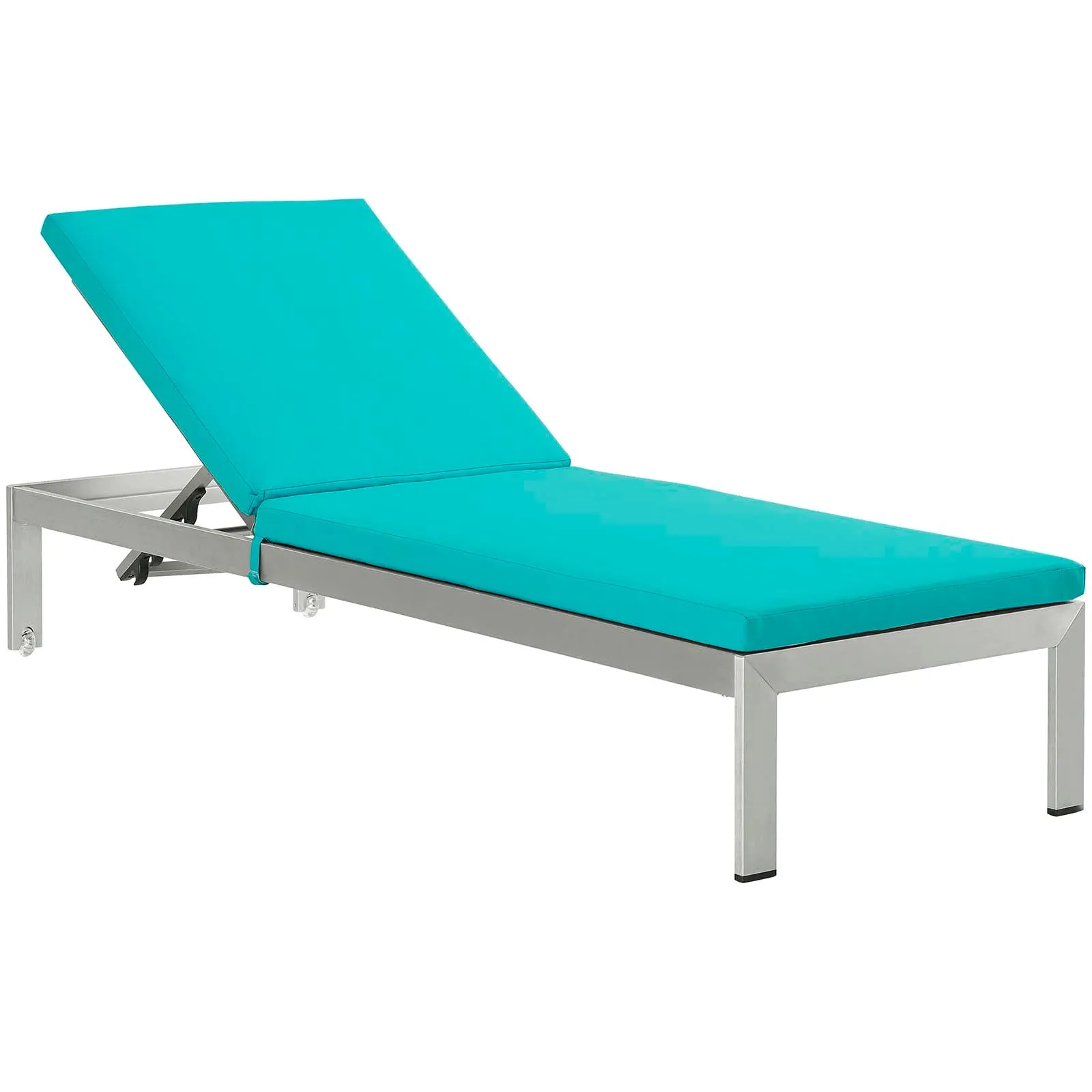 Coast Chaise with Cushions Outdoor Patio Aluminum Set of 4