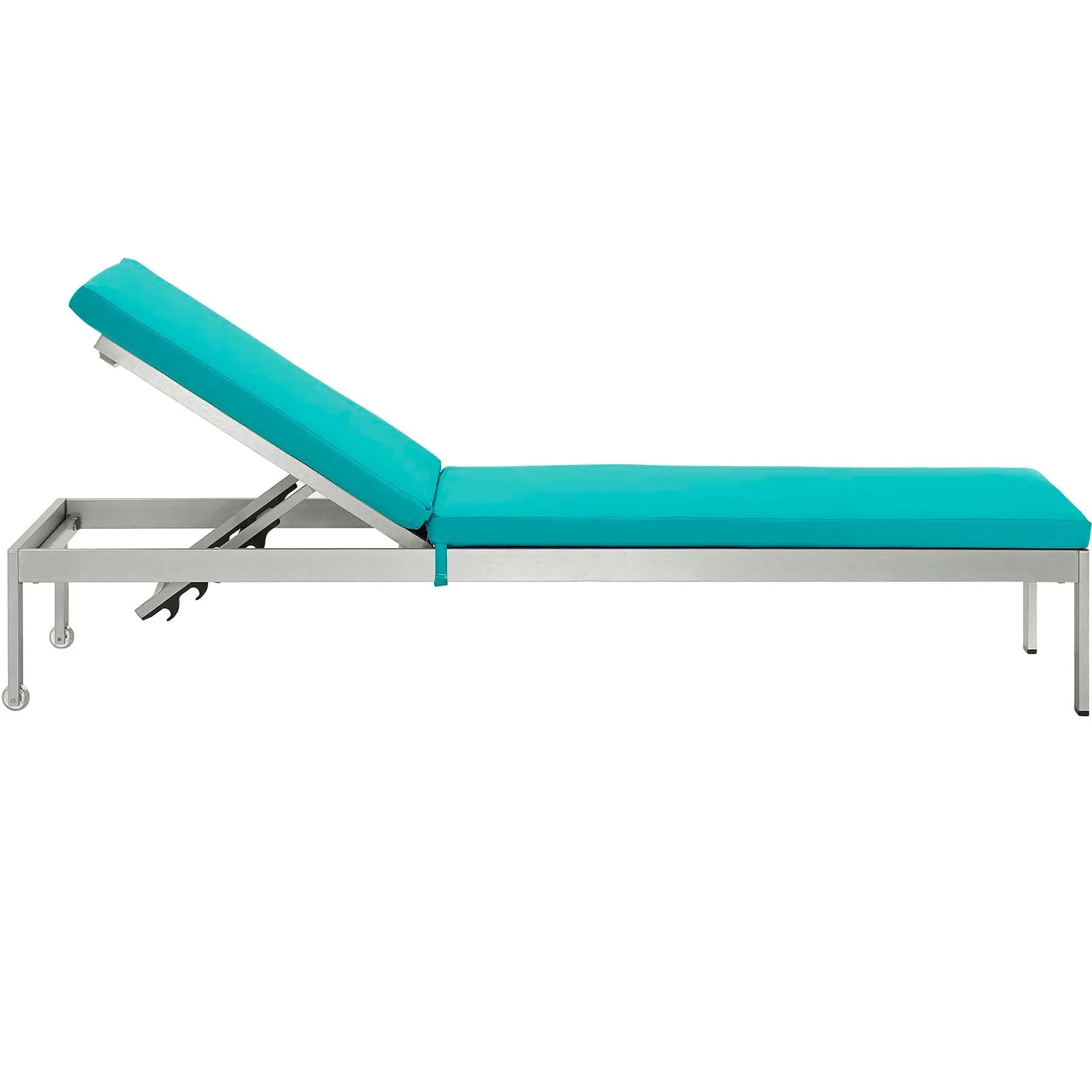 Coast Chaise with Cushions Outdoor Patio Aluminum Set of 4