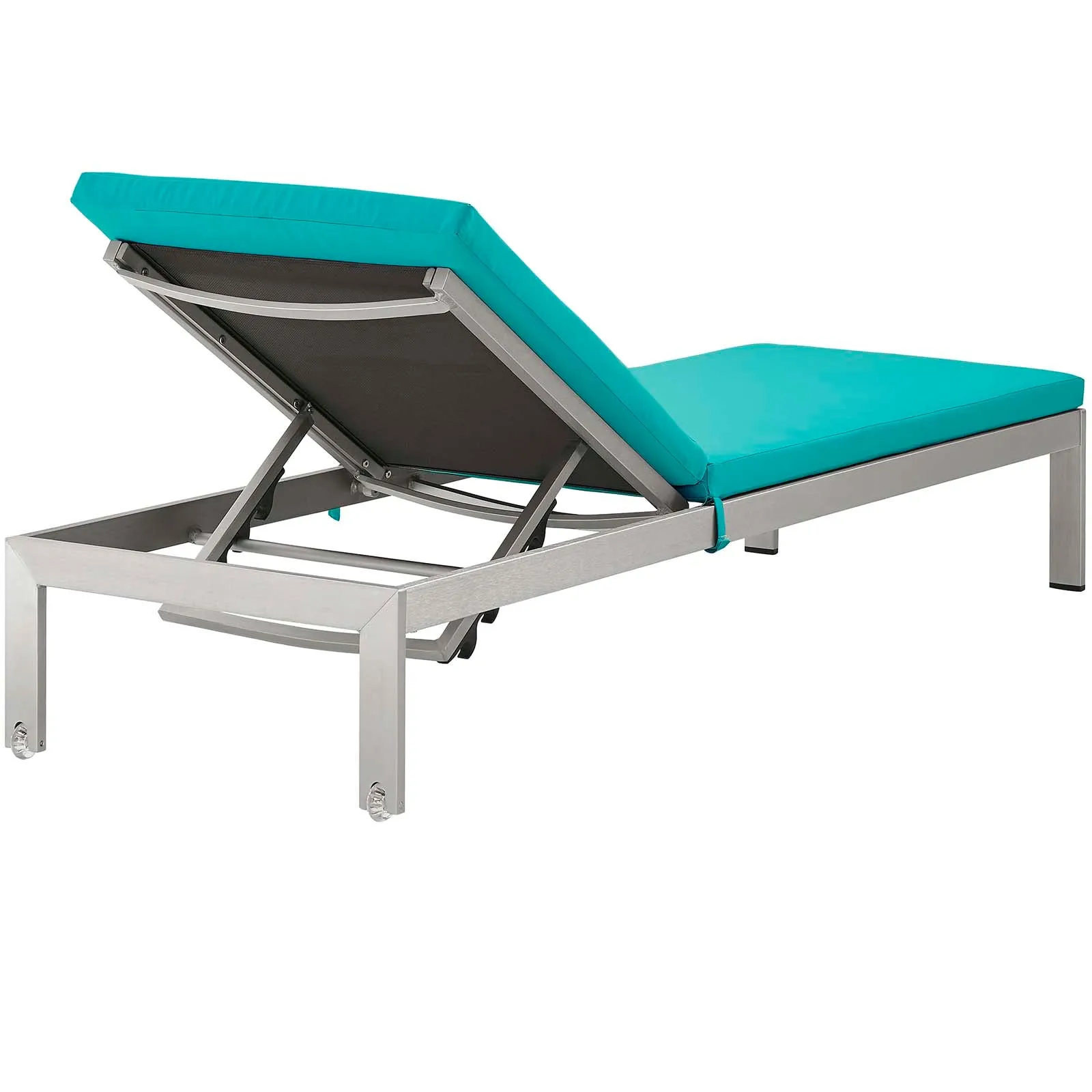 Coast Chaise with Cushions Outdoor Patio Aluminum Set of 4