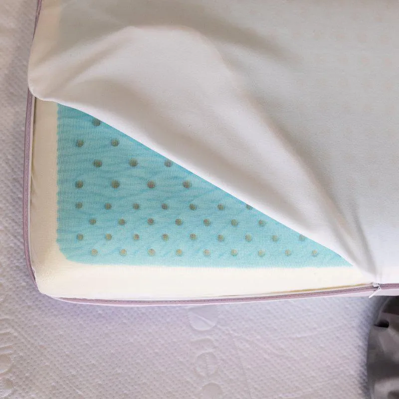 Cooling Pillow with a  Washable Cover