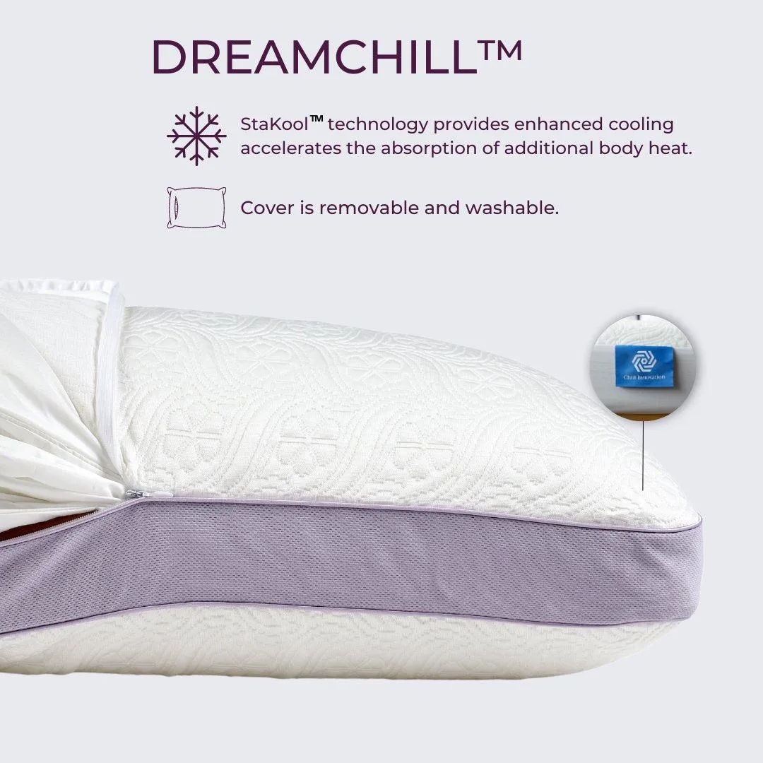 Cooling Pillow with a  Washable Cover