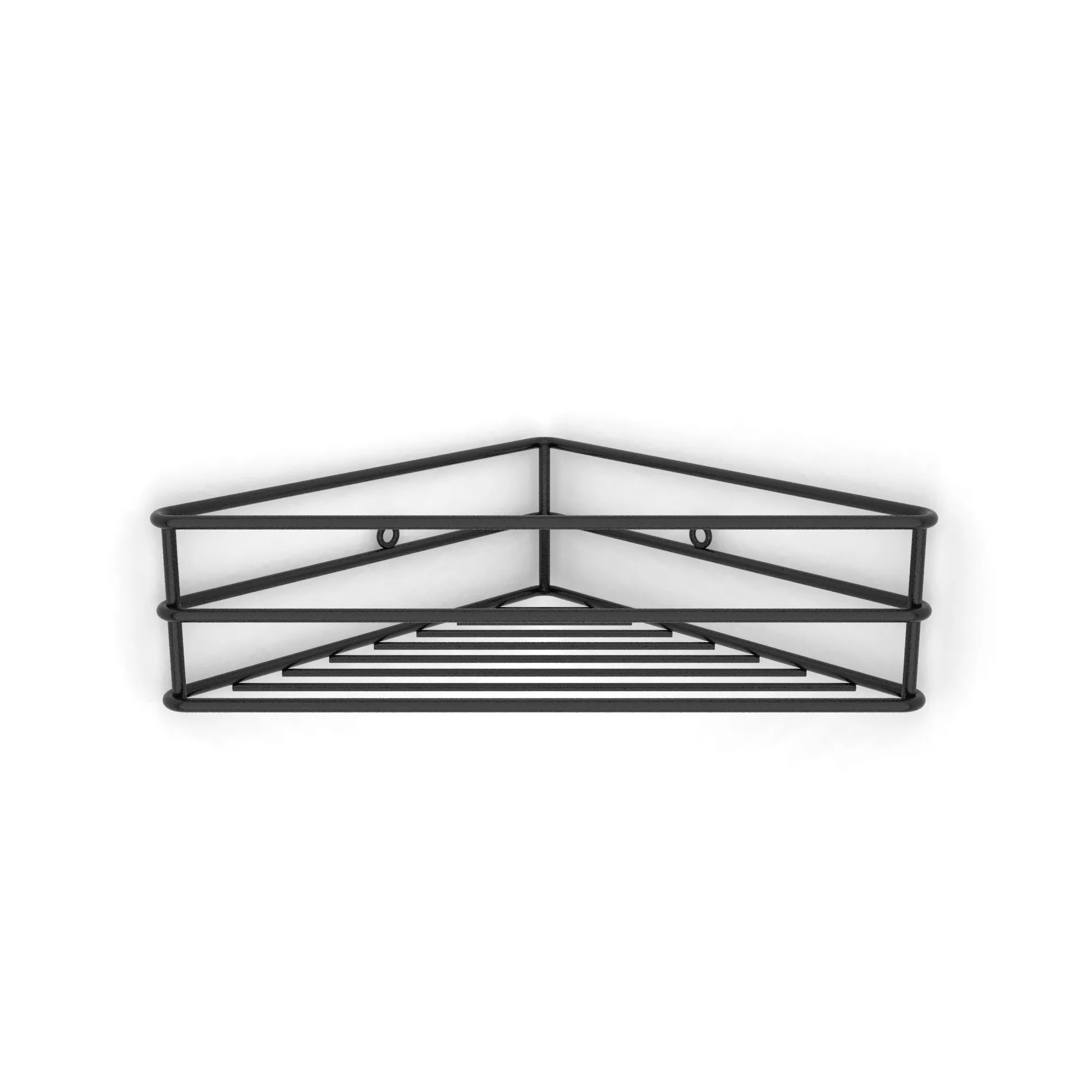 Corner Basket Matt Black