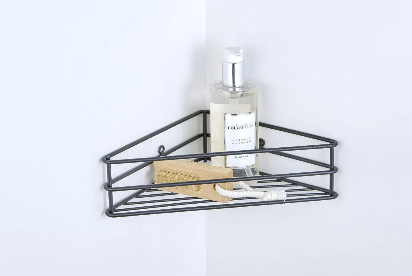 Corner Basket Matt Black