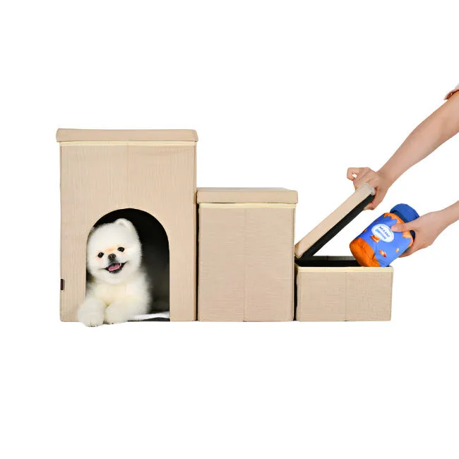 cuddle climb storage stairs - 3-in-1