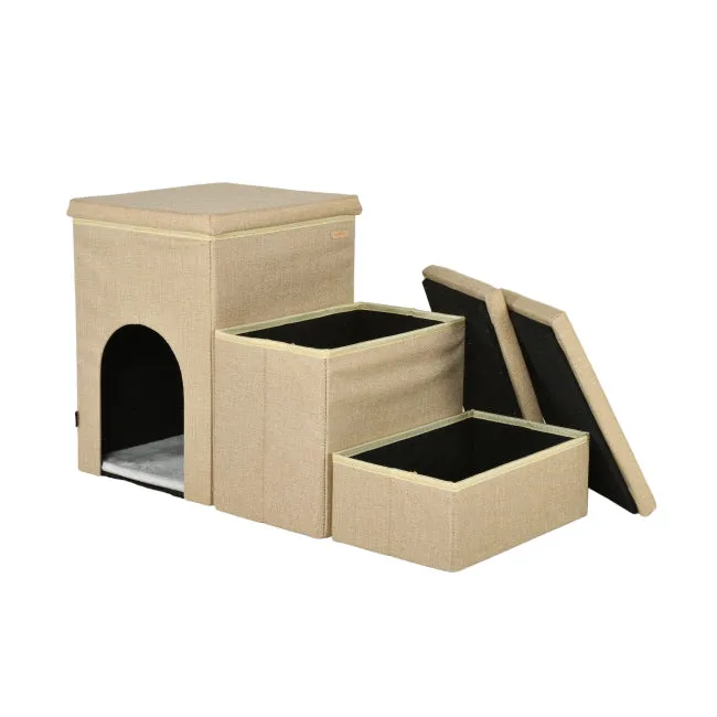 cuddle climb storage stairs - 3-in-1