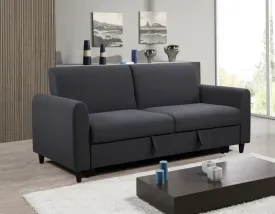 Dark Grey Fabric 3 Seater Sofa Bed- Model #50021