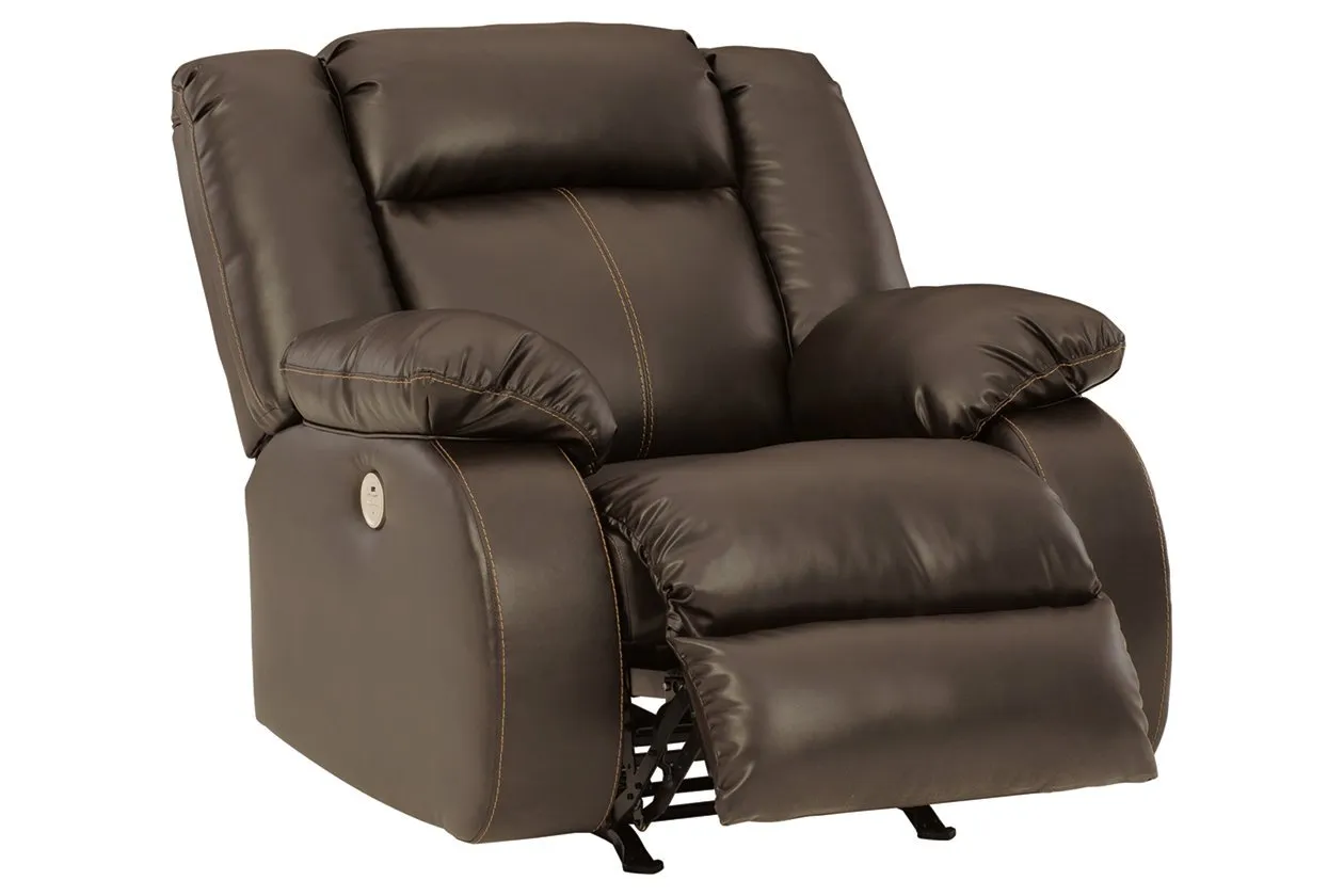 Denoron Chocolate Power Recliner