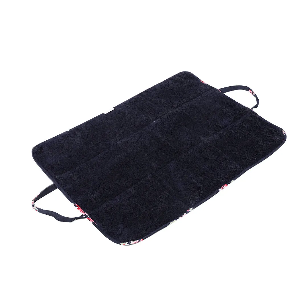 Dog Calming Bed Cat Pet Cushion Washable Double-Sided Portable Mat - Large