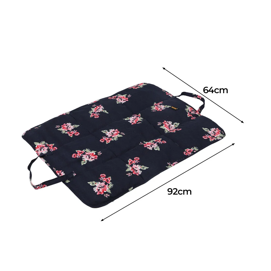 Dog Calming Bed Cat Pet Cushion Washable Double-Sided Portable Mat - Large