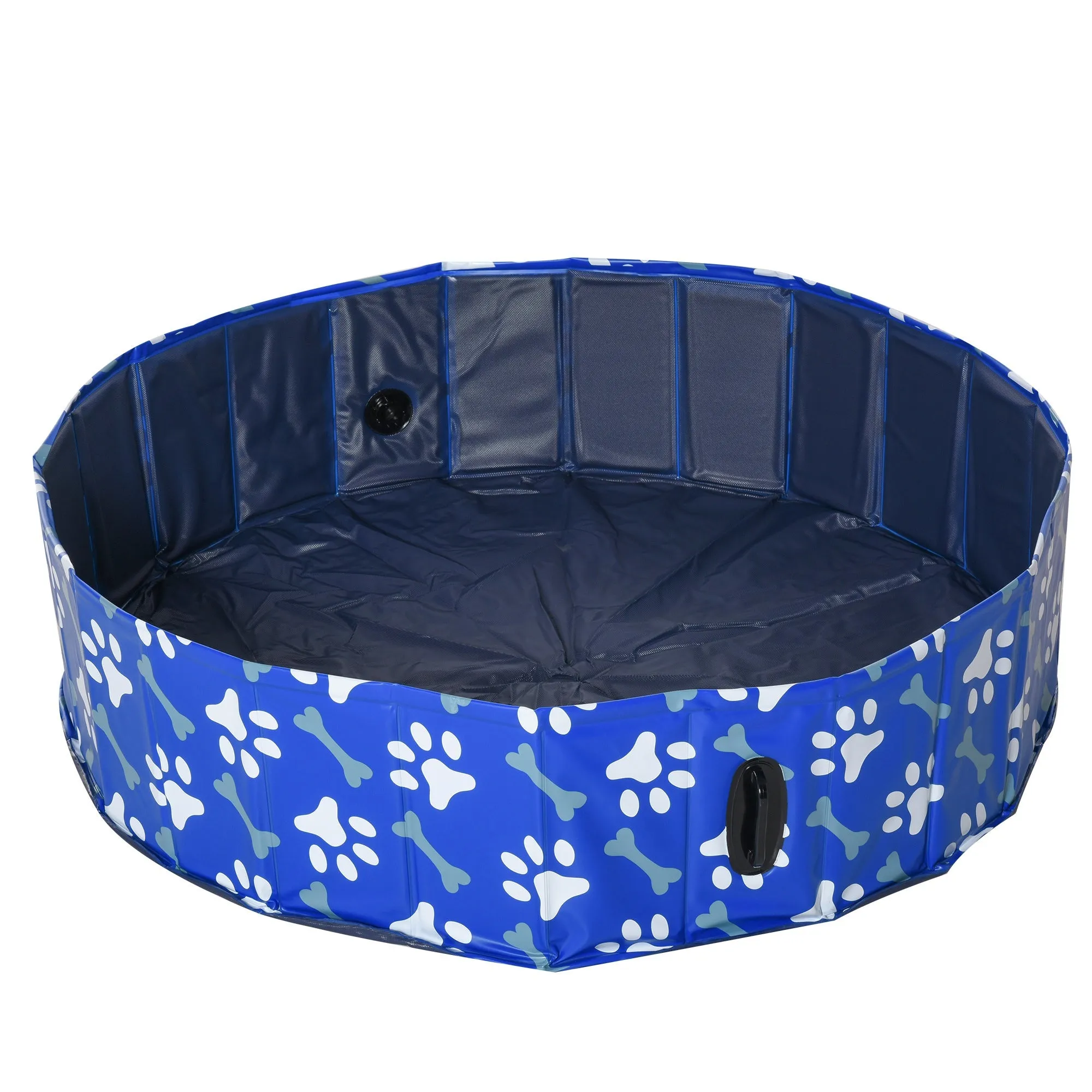 Dog Swimming Pool Foldable Pet Bathing Shower Tub Padding Pool 120cm M