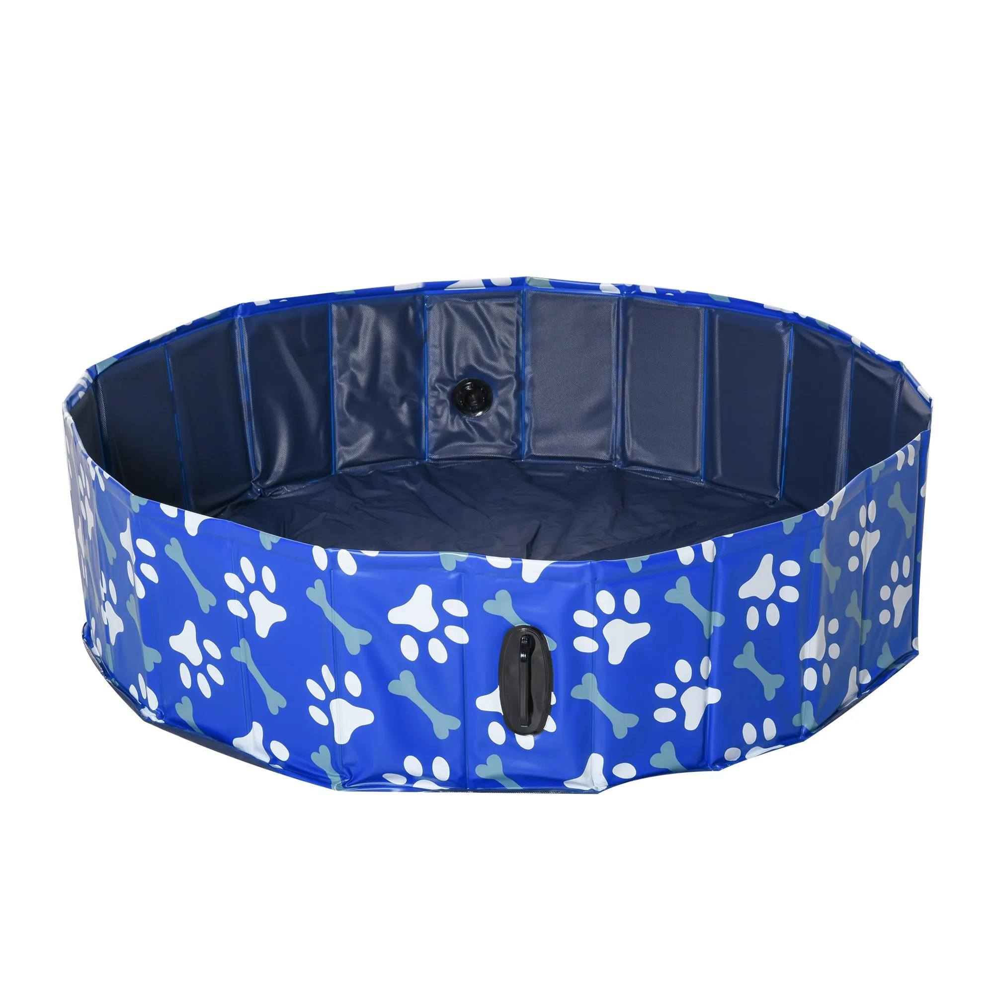 Dog Swimming Pool Foldable Pet Bathing Shower Tub Padding Pool 120cm M