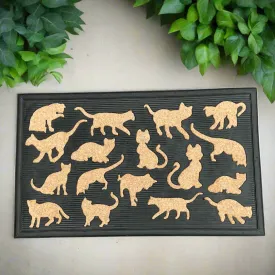 Durrus Pets Cat Rubber & Coir Heavy Duty Door Mat