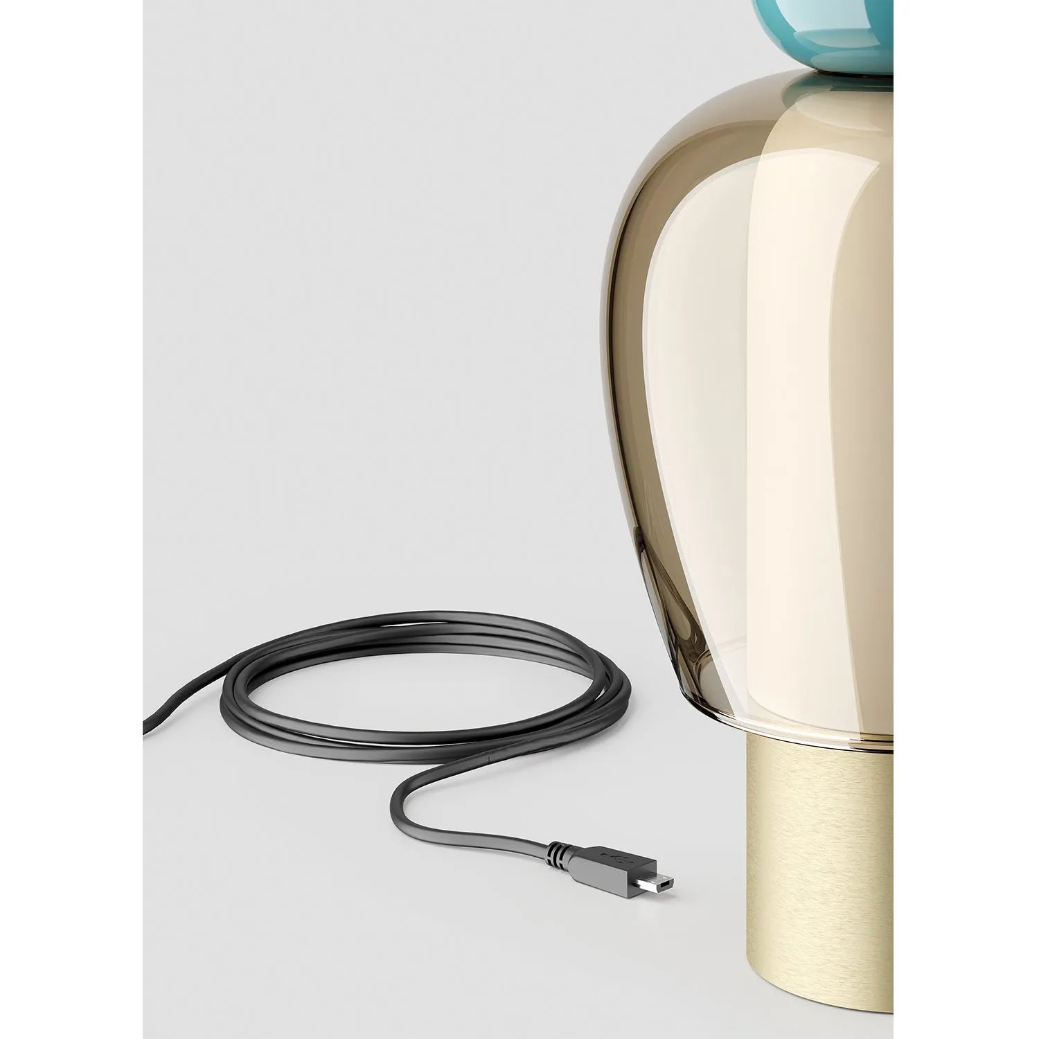 Easy Peasy Portable Lamp, Chestnut