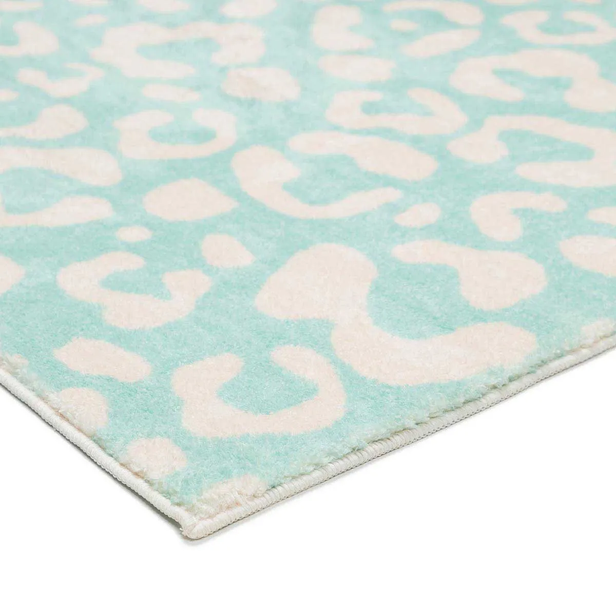 Esmeralda Leopard Print Washable Rug