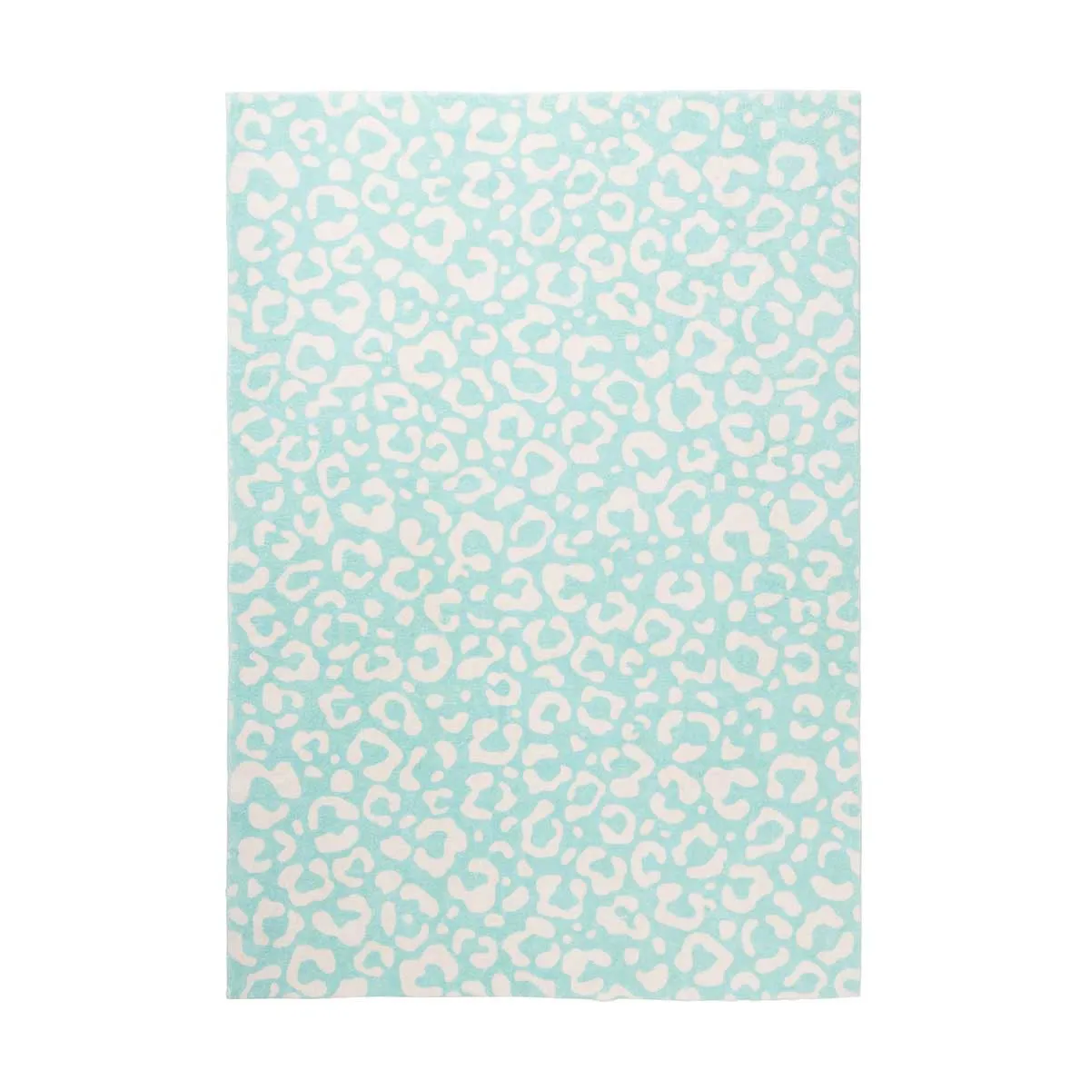 Esmeralda Leopard Print Washable Rug