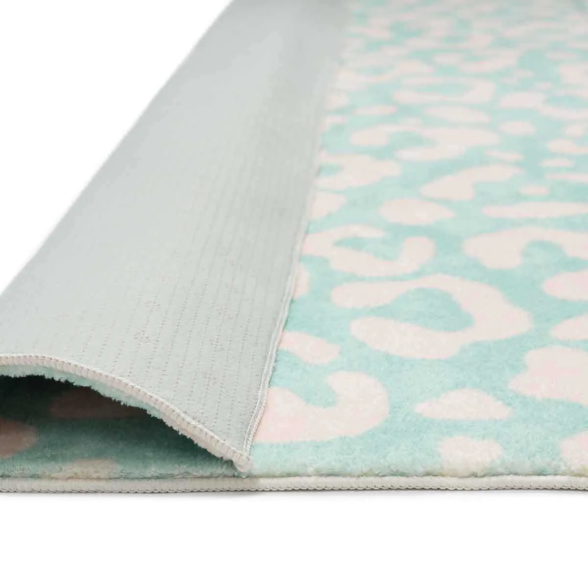 Esmeralda Leopard Print Washable Rug
