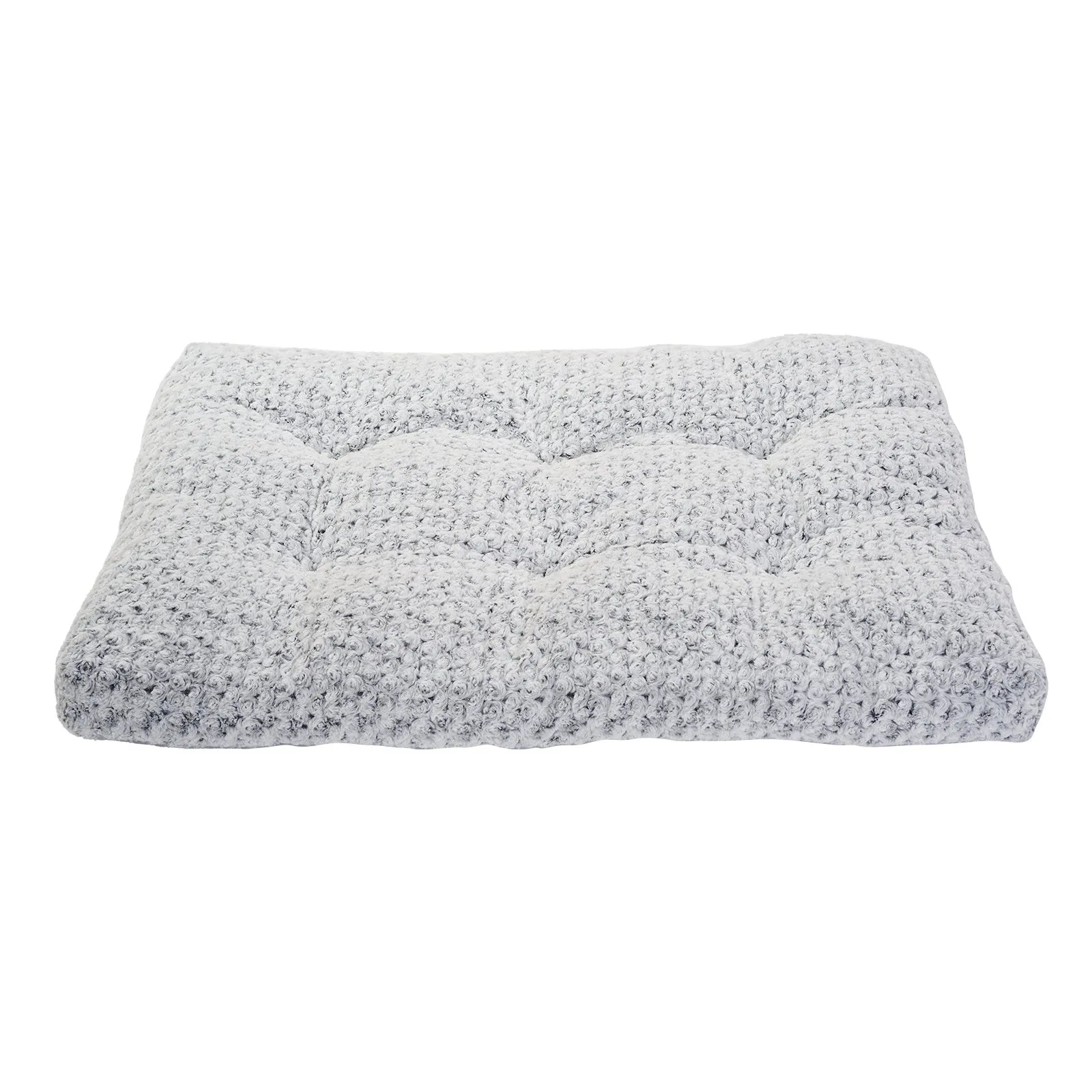FluffNest: Soft & Fluffy Rose Velvet Dog Bed – Thick, Cozy, & Washable