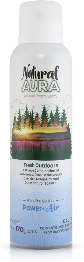 Fresh Outdoors Room Spray - Clean and Crisp Aroma - 100% Plant Based - Pet and Kids Safe - 6oz