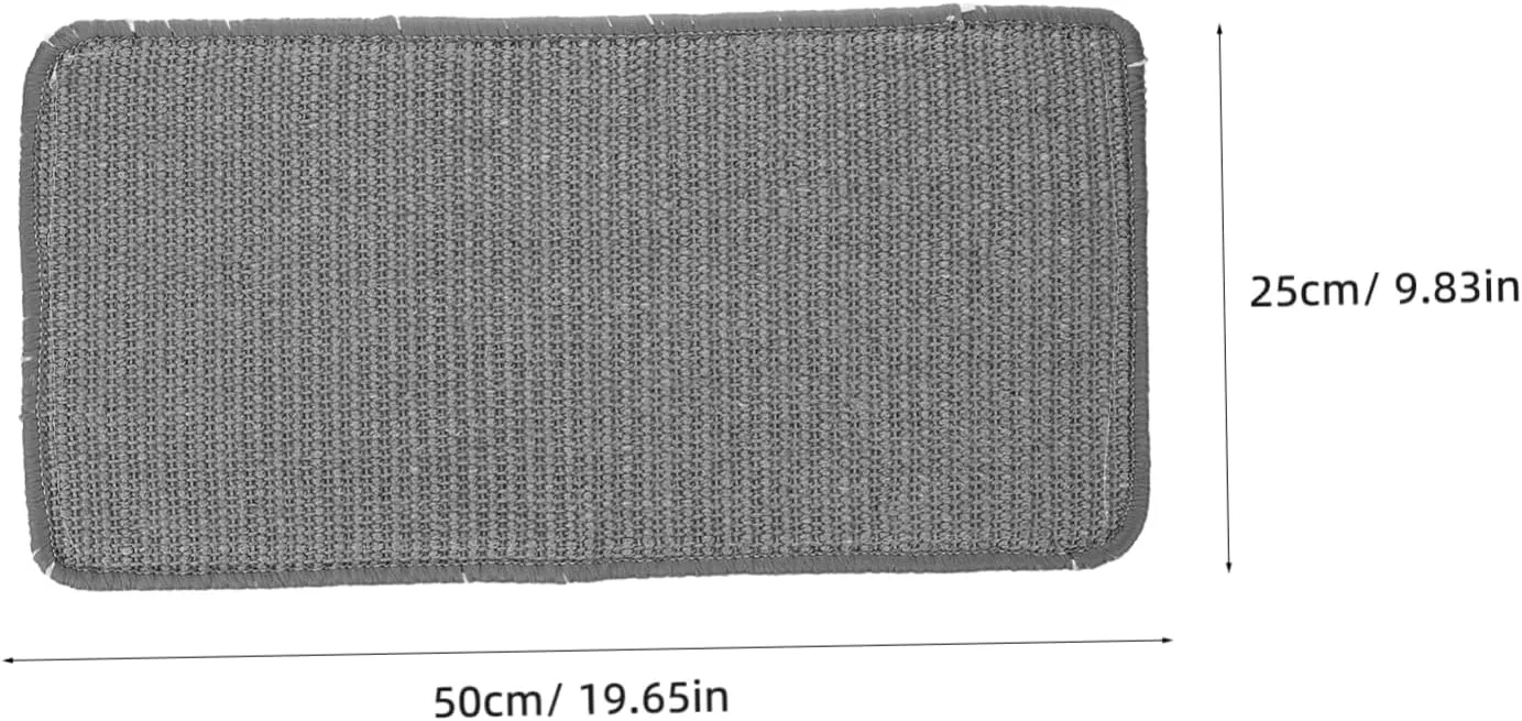 GANAZONO Wall Mounted Sisal Cat Scratching Board Vertical Scratch Pad for Sofa Protection Durable Furniture Protector for Indoor Cats Space Saving for Pet Owners