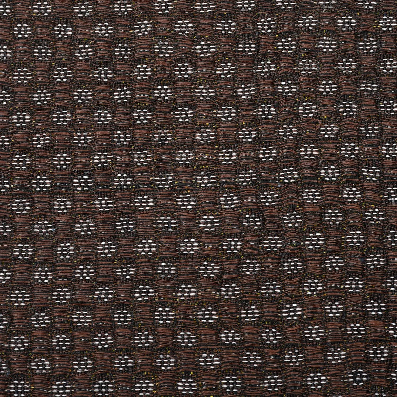 Heart Home D Shape Anti-Slip Durable Rubber Door Mat, Welcome Mat for Entryway,Patio,Garage, Outdoor, 21"x14"- Pack of 3 (Brown)-47HH01297