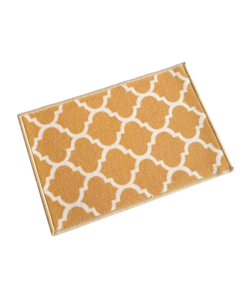 Islamic Trellis Anti-Slip Multipurpose Door Mats | Set of 2 | 24 x 16 inches