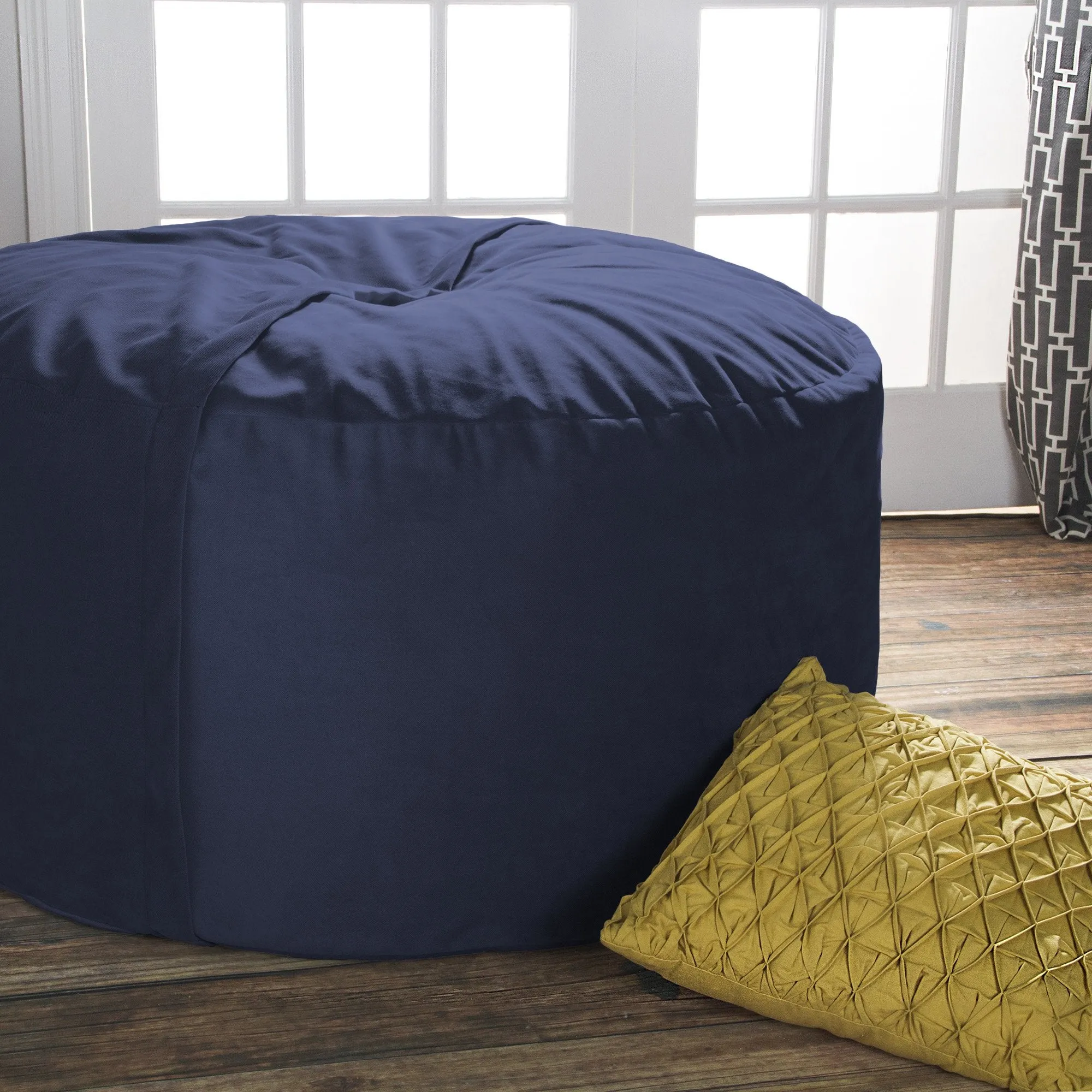 Jaxx Saxx 4' Removable Cover Round Bean Bag
