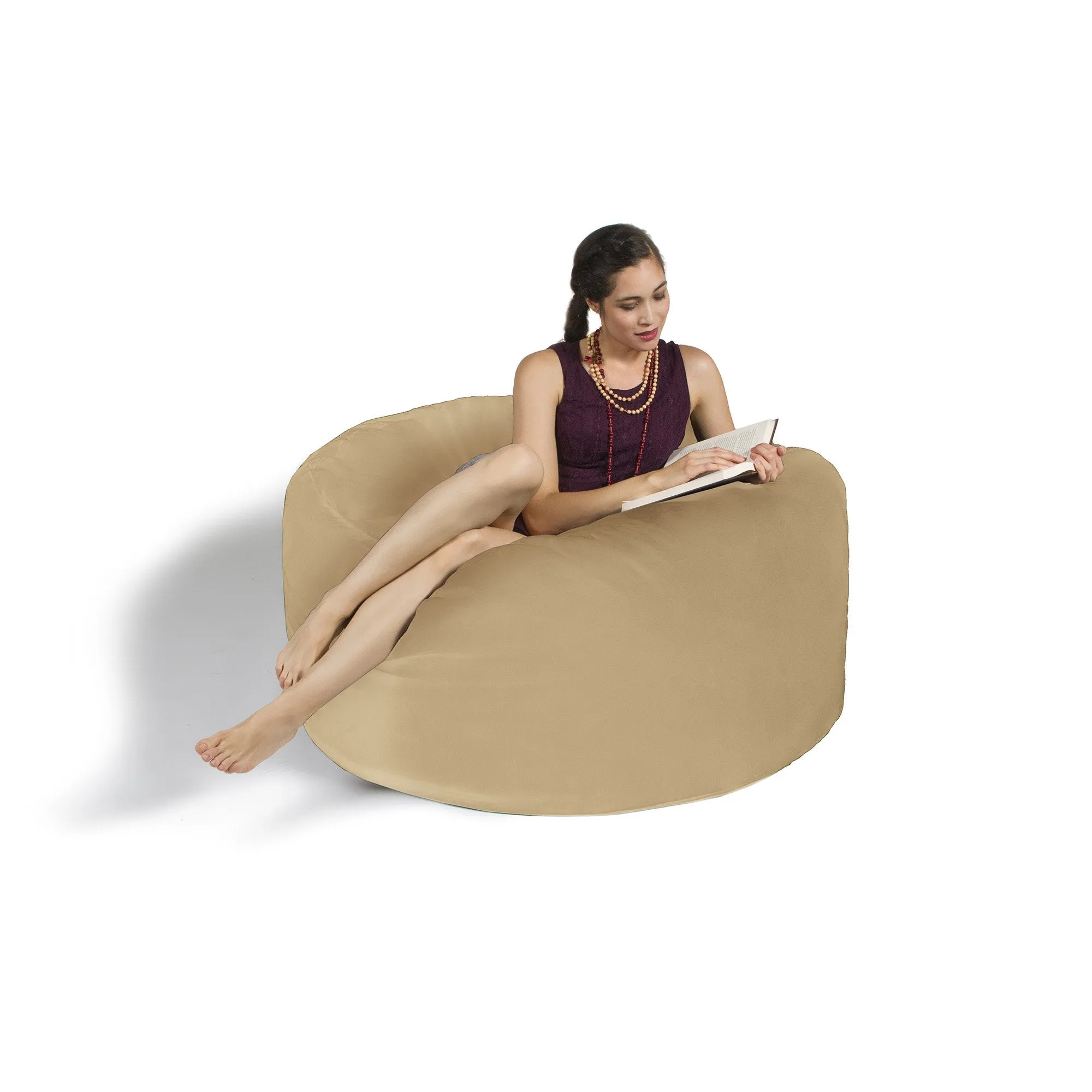 Jaxx Saxx 4' Removable Cover Round Bean Bag