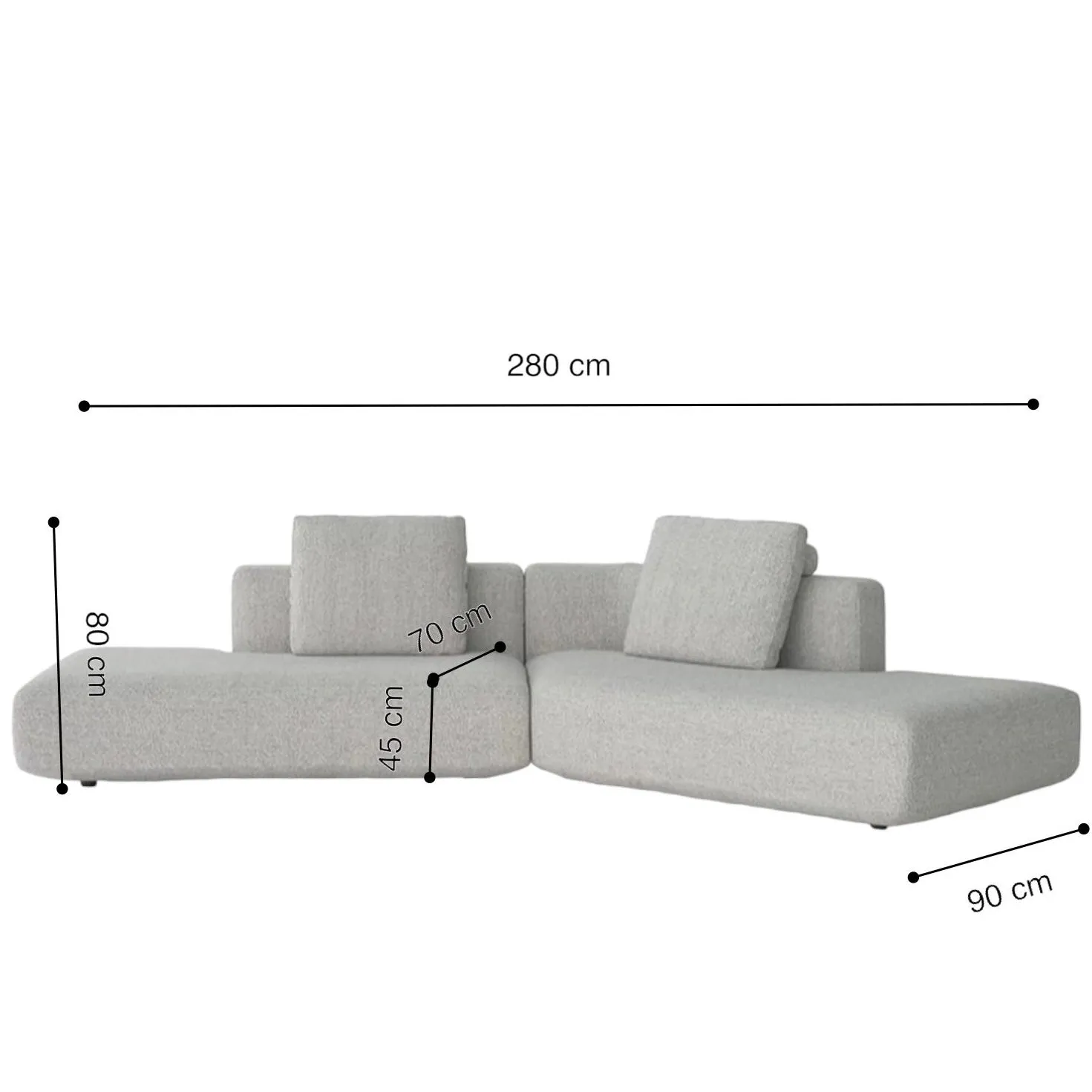 Kai Angular Sectional Sofa