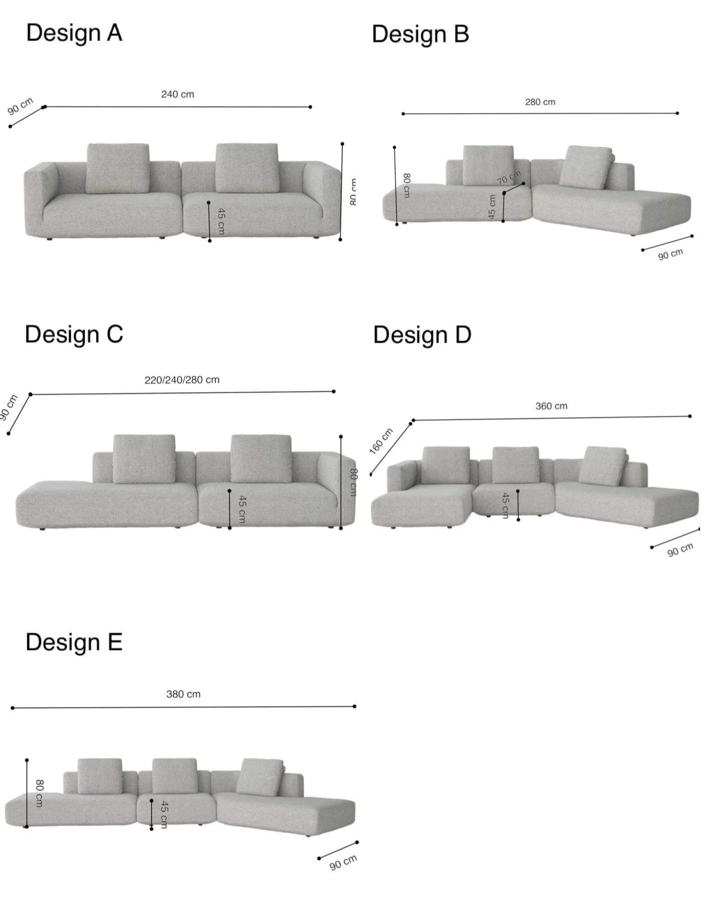 Kai Angular Sectional Sofa