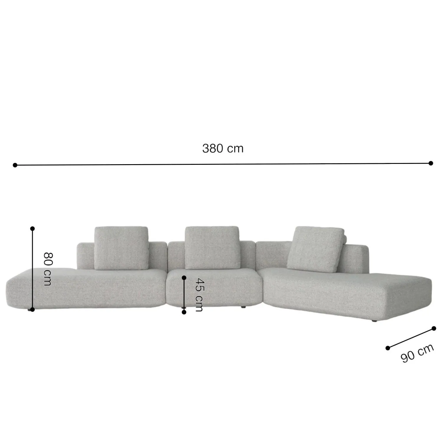 Kai Angular Sectional Sofa