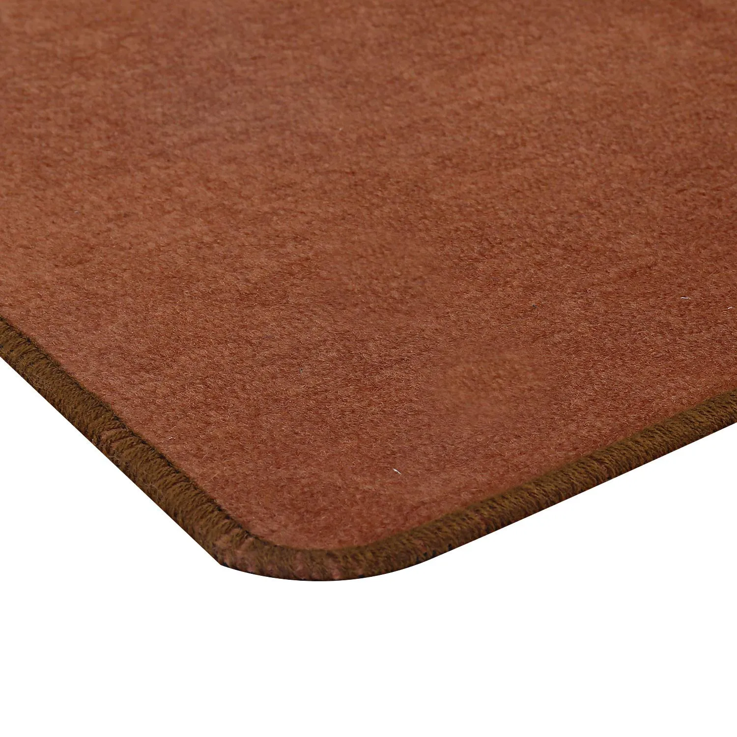 Kuber Industries Microfiber Anti Slip 2 Pieces Door Mat 22"x14", Brown - CTKTC021915