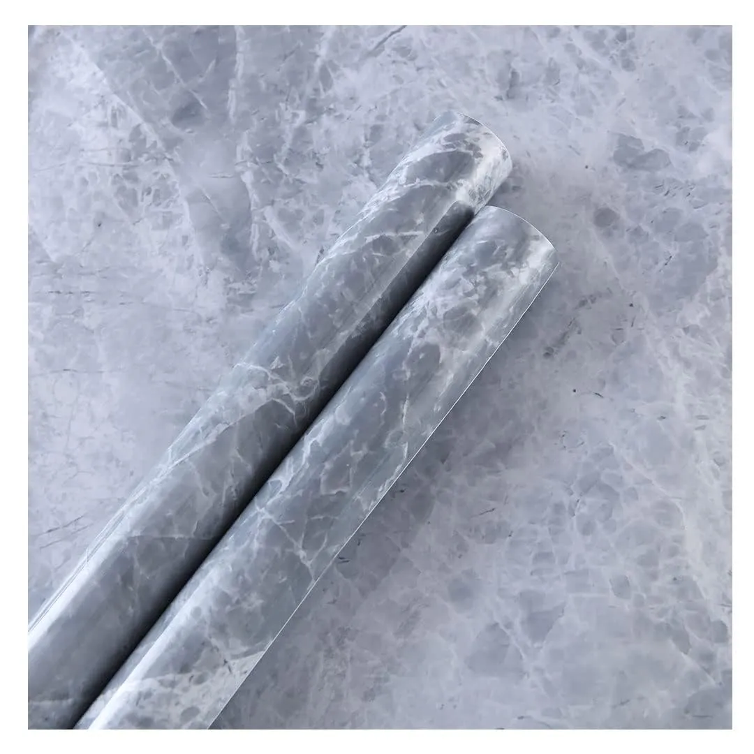 Kuber Industries PET Wallpaper for Walls and Bedroom, and Kitchen|Self-Adhesive, Oilproof,Heat Resistant and Waterproof |DIY Marble Designer Wall Sticker|Pack of 2 Rolls,60cmx300cm