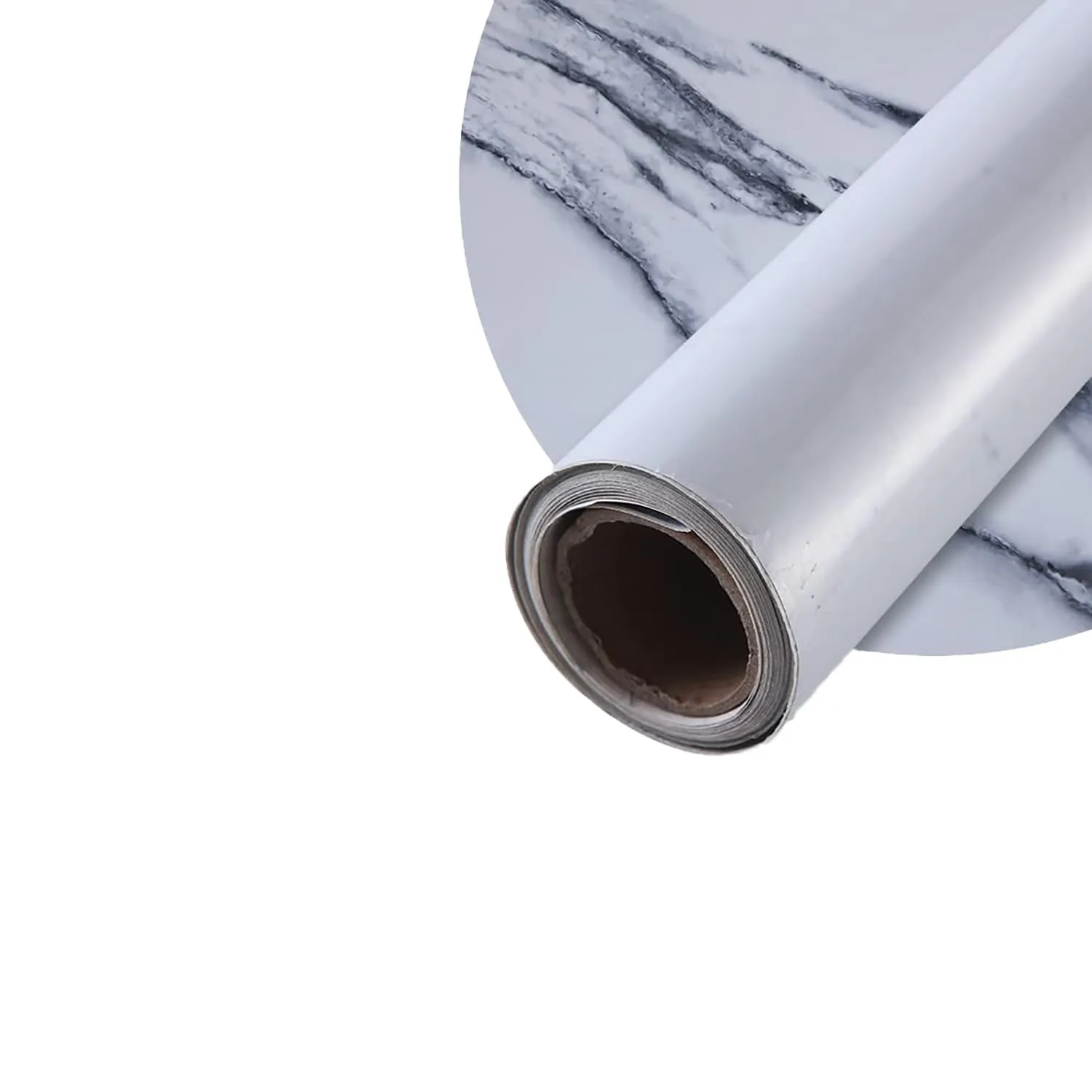 Kuber Industries PET Wallpaper for Walls and Furniture of The Living, Bedroom & Kitchen|Oilproof, Heat Resistant and Waterproof|DIY Marble Designer Wall Sticker |Set of 2 Rolls, 60cmx300cm(Pack of 5)