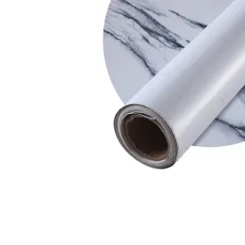 Kuber Industries PET Wallpaper for Walls and Furniture of The Living, Bedroom & Kitchen|Oilproof, Heat Resistant and Waterproof|DIY Marble Designer Wall Sticker |Set of 2 Rolls, 60cmx300cm(Pack of 5)