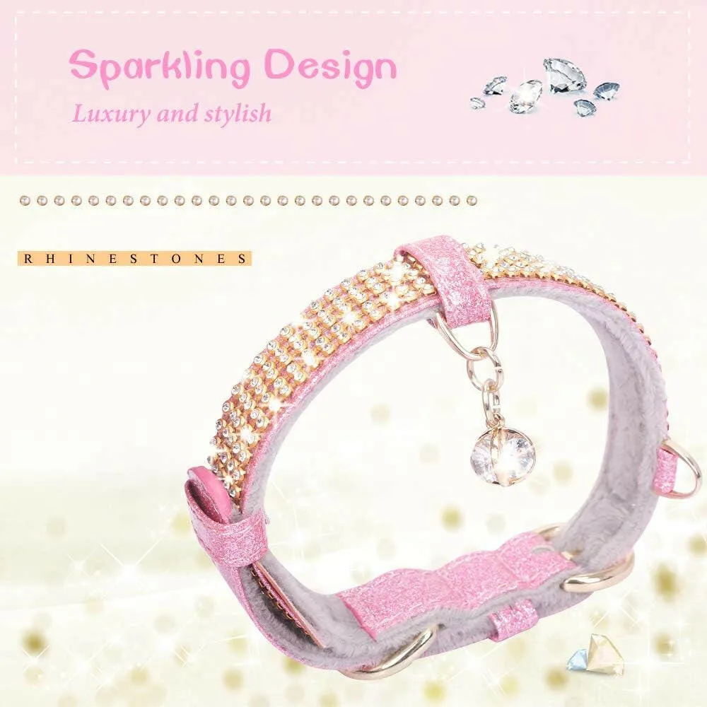 Leather with Pendant Adjustable Collar