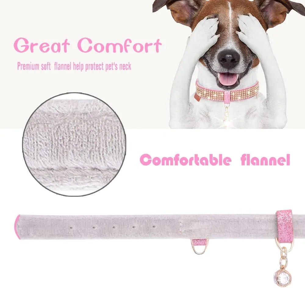 Leather with Pendant Adjustable Collar